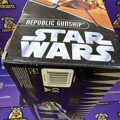 BRAND NEW Star Wars Saga Collection Republic Gunship Tiger Shark Clone Wars