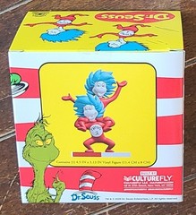 Culture Fly Dr. Seuss (2025) THING 1 & THING 2 Vinyl 4.5″ Figure! #YFQ158A-FB
