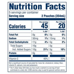 Jammers Tropical Punch Flavored Drinks – 6 Fl Oz Pouches, Healthy & Delicious
