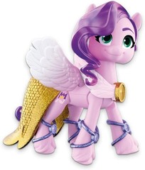 Princess Pipp Petals Doll, Pink 3-Inch Pony with Friendship Bracelet & Charms