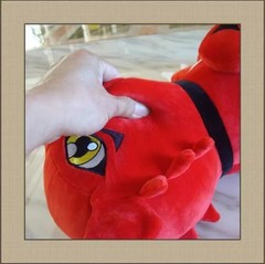 Anime Digital Monster Digimon Guilmon 31/51” Plush Toy Stuffed Doll Kids Gift