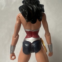 Wonder Woman DC Action Figure Plastic Red/Blue/Black/Silver Comic Hero