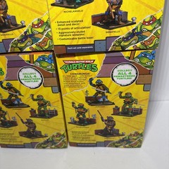 TMNT 1988 REMASTERED PLAYMATES SET OF 4 NINJA TURTLES 2024 40TH ANNIVERSARY Seal