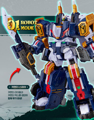 Miniforce Dinoid Warrior Dino Commander 4 Mode Transformer Robot Trailer 2025