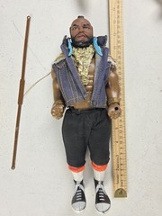 Talking Mr. T A-Team 1983 Galoob Vintage 12″ Action Figure W/toolbox