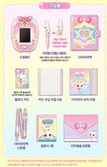 2024 WishCat Wish Pad Diary Bag Virtual Pets Melody Game Wish Cat /korea