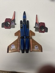 Vintage 1985 Hasbro Transformers G1- Dirge Jet (Missing Pieces) Xtra Parts