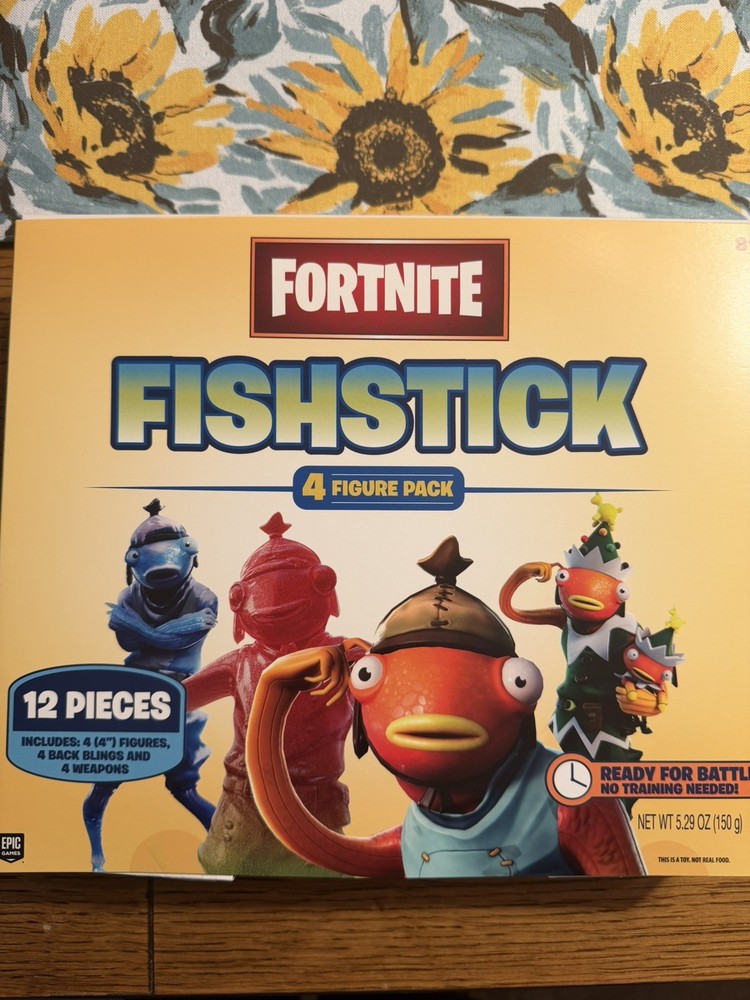 Fortnite Fishstick 4-Pack Jazwares Vault