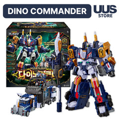 Mini Force Dino warrior COMMANDER Transform Robot Action Figure Truck 2025 SAMG