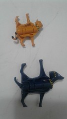 Vintage Crash Test Dummies Bumper Dog And Cat Action Figures TYCO 1992