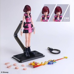 Kingdom Hearts Kairi 7.9in Action Figure Play Arts Kai Square Enix Japan NIB