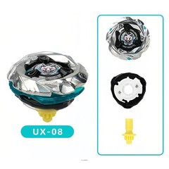 Beyblade X Starter UX-03 Wizard Rod & UX-08 Silver Wolf W/Launcher Toy Boy Gifts