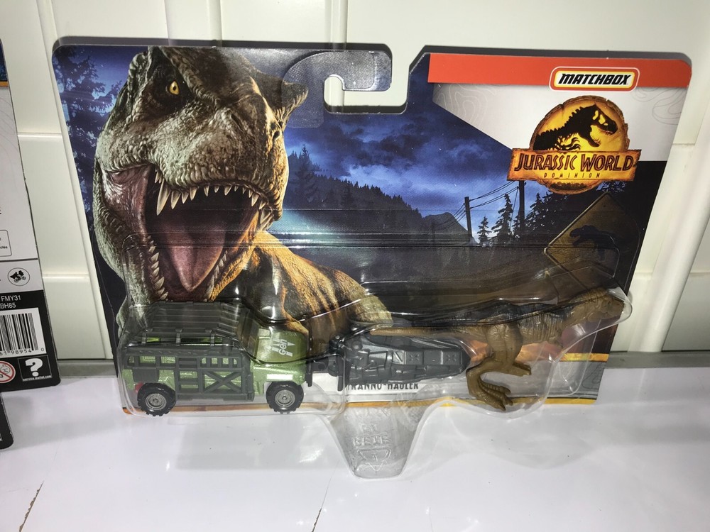 Mattel Jurassic World Dominion Tyranno Hauler Matchbox Dinosaur Tyrannosaurus