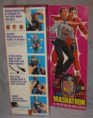 Vintage 1976 Kenner Maskatron Action Figure in Original Box – Six Million Dollar