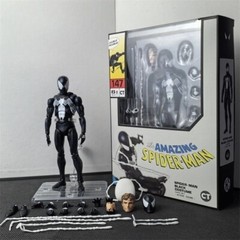 CT Toys MAFEX No.147 Spider-Man Black Costume COMIC Ver. Action Figure US STOCK