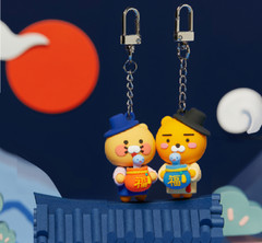 KAKAO Friends NEW YEAR LUCKY BAG LAMP Light Up Figure Keyring 2025