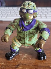 Teenage Mutant Ninja Turtles TMNT Delta Team Don Action Figure 1992