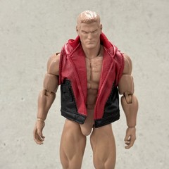 PB-MF-DDCRD-VST: 1/12 Custom Hooded Vest for McFarlane Dawn of DC Red Hood