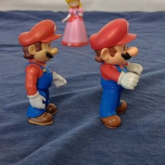 Mario Bros Mixed Lot Figures Yoshi Race Go Cart Peach Nintendo Jaks Loose Toys