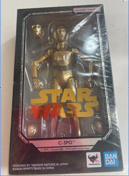 S.H.Figuarts Star Wars C-3PO Classic Ver A New Hope Bandai Used Complete