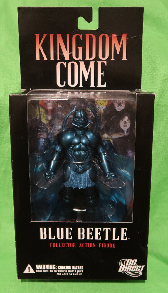 DC Direct Kingdom Come BLUE BEETLE Action Figure NEW SEALED Alex Ross Ted Kord