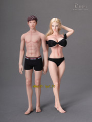 LDDOLL 1/6 32Boy Muscular Seamless Male Silicone Body Flexible 12″ Action Figure