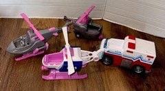 Paw Patrol Lot Figures Vehicles Al Marshal Ryder Skye Everest Zuma