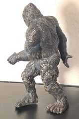 Plastic Bigfoot figure Sasquatch statue 5 inches tall Yeti