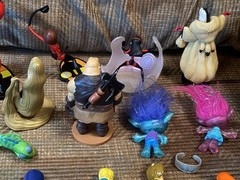 Disney dolls Incredibles Cruella Tangled Rapunzel Scooby Doo Trolls PVC figures