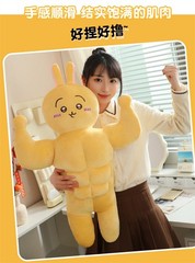Cartoon Chiikawa Hachiware Usagi Muscle Ver Doll Huge Pillow Cushion Toys Plush