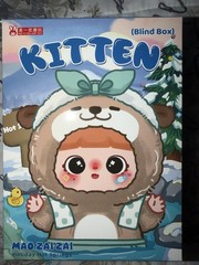 Mei Yi You Art Toy Mao Zai Zai Holiday Hot Springs Blind Box Figurine Cat Rabbit