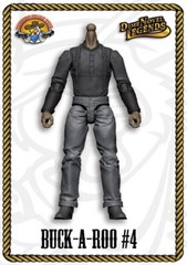 Dime Novel Legends 1:18 scale (4″) action figure Buck-A-Roo #4 blank body