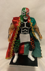 PENTAGON JR (Tricolor ) ZERO MIEDO Wrestler 7in Action Figure Mexican LUCHA LIB