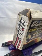 1987 G.I. Joe COBRA MAMBA Helicopter Near COMPLETE w/ Box. Free Shipping!!