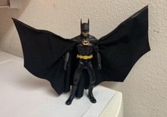 custom batman keaton 1/9 Beast Kingdom leather wired cape NOT FIGURE