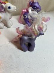 My Little Pony Figures Lot of 7 from Vintage 2002-2004 Various Sizes