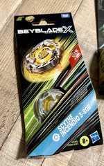 Hasbro Beyblade X Savage Bear 3-60S Scythe Incendio 3-80B Launcher New