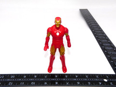 Marvel Iron Man Action Figure Toy Figurine Gold Red