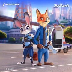 Disney Zootopia Judy & Nick Articulated Action Figure Confirmed Blind Box Gift