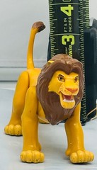 The Lion King Fighting Action Adult SIMBA Vintage 1994 Disney Toy Figure Battle