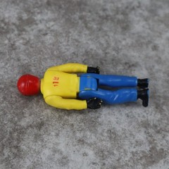 VTG Adventure People Fisher Price action figure toy 1976 stuntman motorcycle