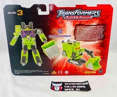 Transformers Universe 2005 Robots in Disguise RID Deluxe Class Steamhammer MOSC