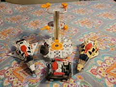 Coleco Starcom Star Com Harv 7 Base Star Bomber Lot 1986 Vintage Rare 80s Figure