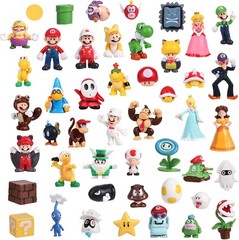 Mario Characters Action Figures – 48 pc Collection”