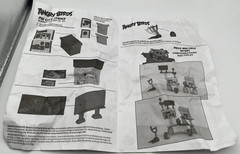 Angry Birds Pig City Strike Playset Complete w/instructions Damage on balloon