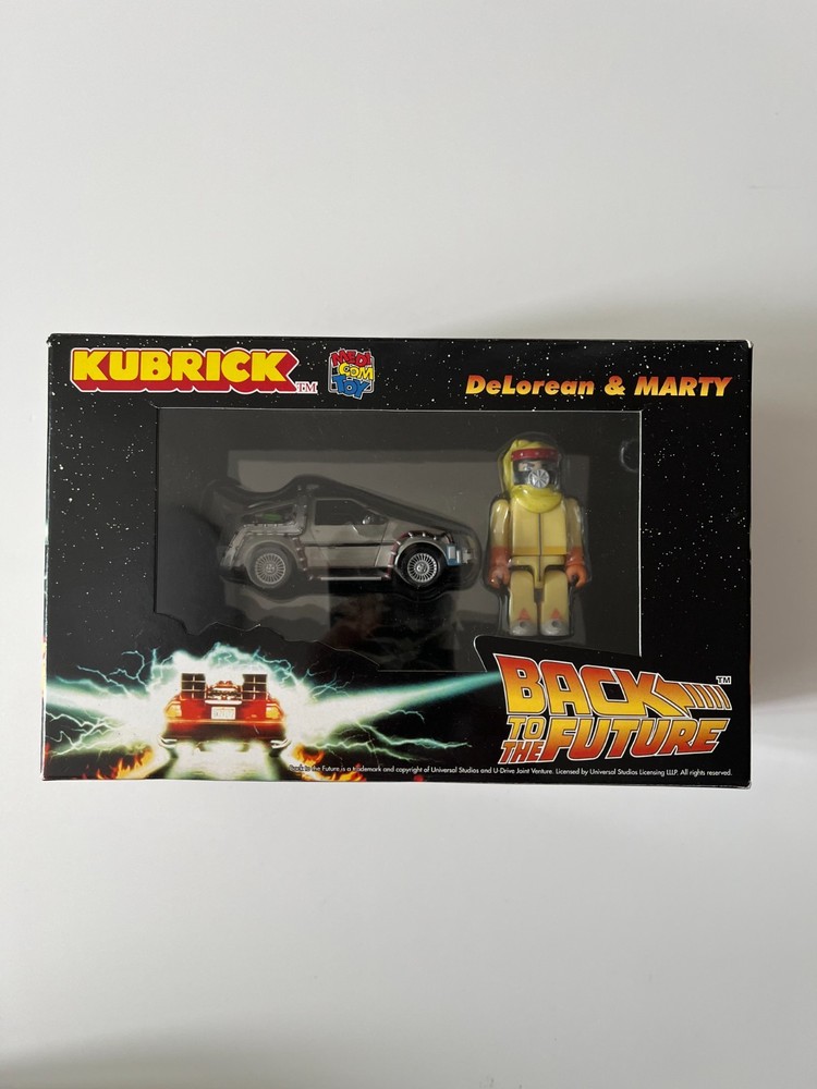 Kubrick Back to the Future Bearbrick Be@rbrick 100% Medicom Toy delorean doc