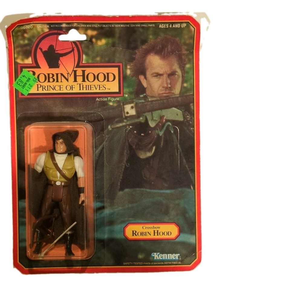 Kenner Robin Hood: Prince of Thieves Crossbow Action Figure 1991 Ages 4+ NIB