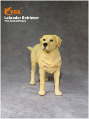 JJM Standing Labrador Retriever Dog Figure Model Xmas Gift Souvenirs Toy