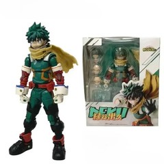 SHF My Hero Academia Deku Izuku Midoriya Articulated Action Figure 15cm-USA