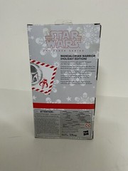 Star Wars The Black Series 6 inch Mandalorian Warrior (Holiday Edition) IN HAND